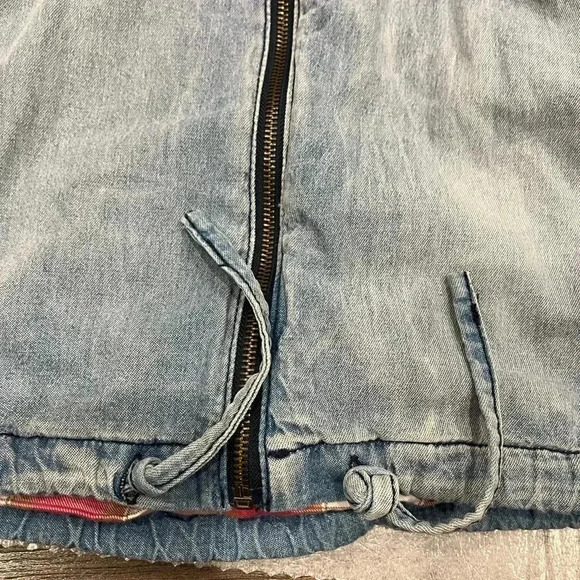 [XS/S] Revolve  Minkpink Hay Seed Anarok in Blue Denim - Picture 3 of 8